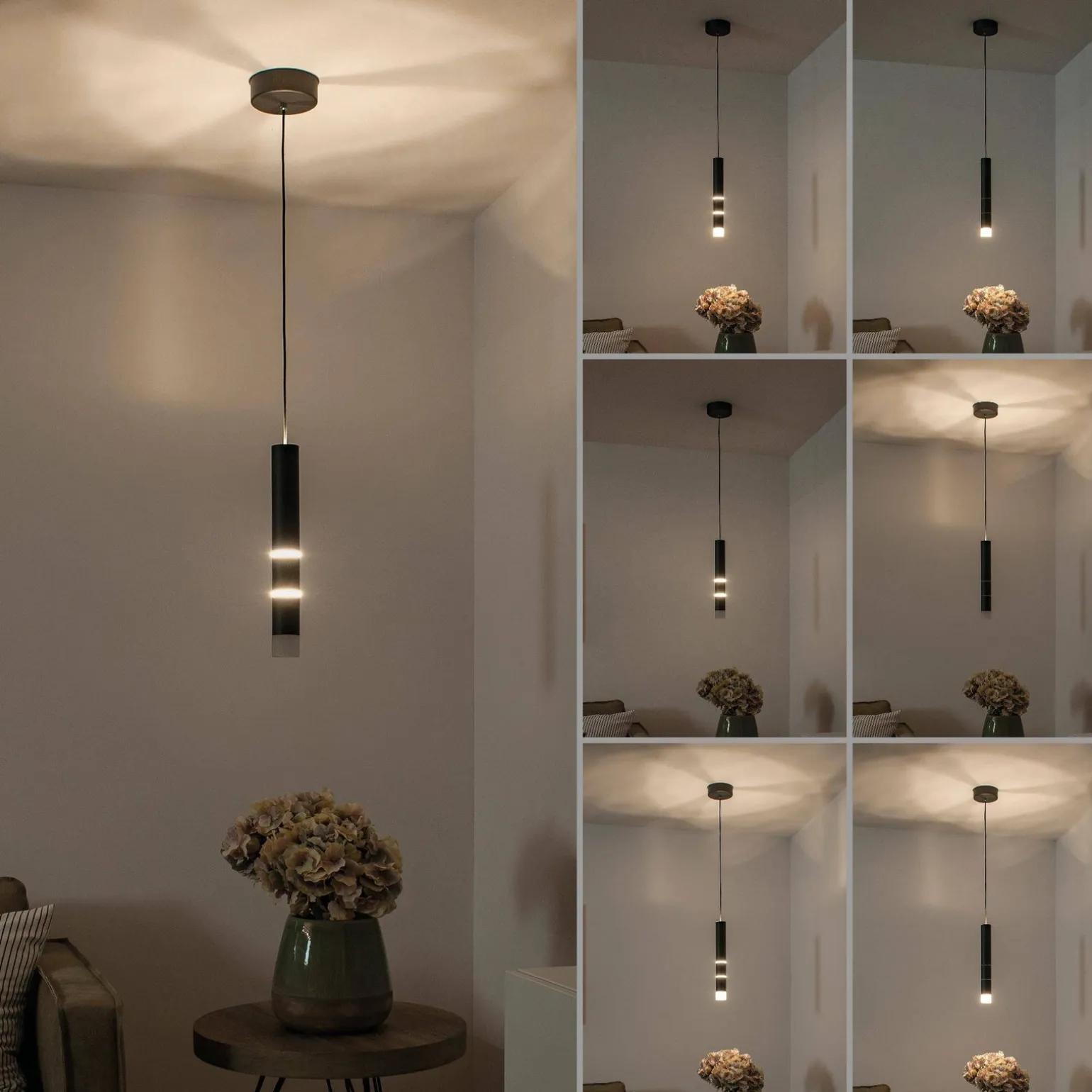 LAMPA WISZĄCA PURE-VEGA (2211-60) - Paul Neuhaus