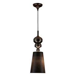 Lampa Wisząca Queen Kol. Czarny 18 cm (MP-8846-18 black) - Step into Design