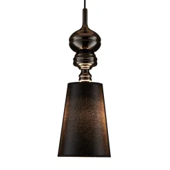 Lampa Wisząca Queen Kol. Czarny 18 cm (MP-8846-18 black) - Step into Design