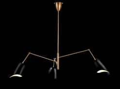 Lampa wisząca RAGNO czarna 150 cm (ST-8625P black) - Step into Design