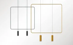 Lampa wisząca RANA 2 czarna (TH.019CZ) - Thoro Lighting