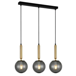 Lampa Wisząca Ravena (PND-2324-3L BRO+SG) - Italux