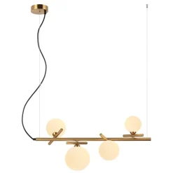 Lampa wisząca Reverso (PND-5622-4-BRO-W) - Italux