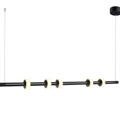 Lampa wisząca RINGO LED czarna 150 cm (ST-8955P-L) - Step into Design