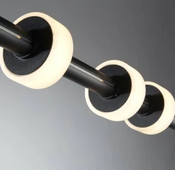 Lampa wisząca RINGO LED czarna 150 cm (ST-8955P-L) - Step into Design