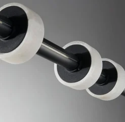 Lampa wisząca RINGO LED czarna 150 cm (ST-8955P-L) - Step into Design