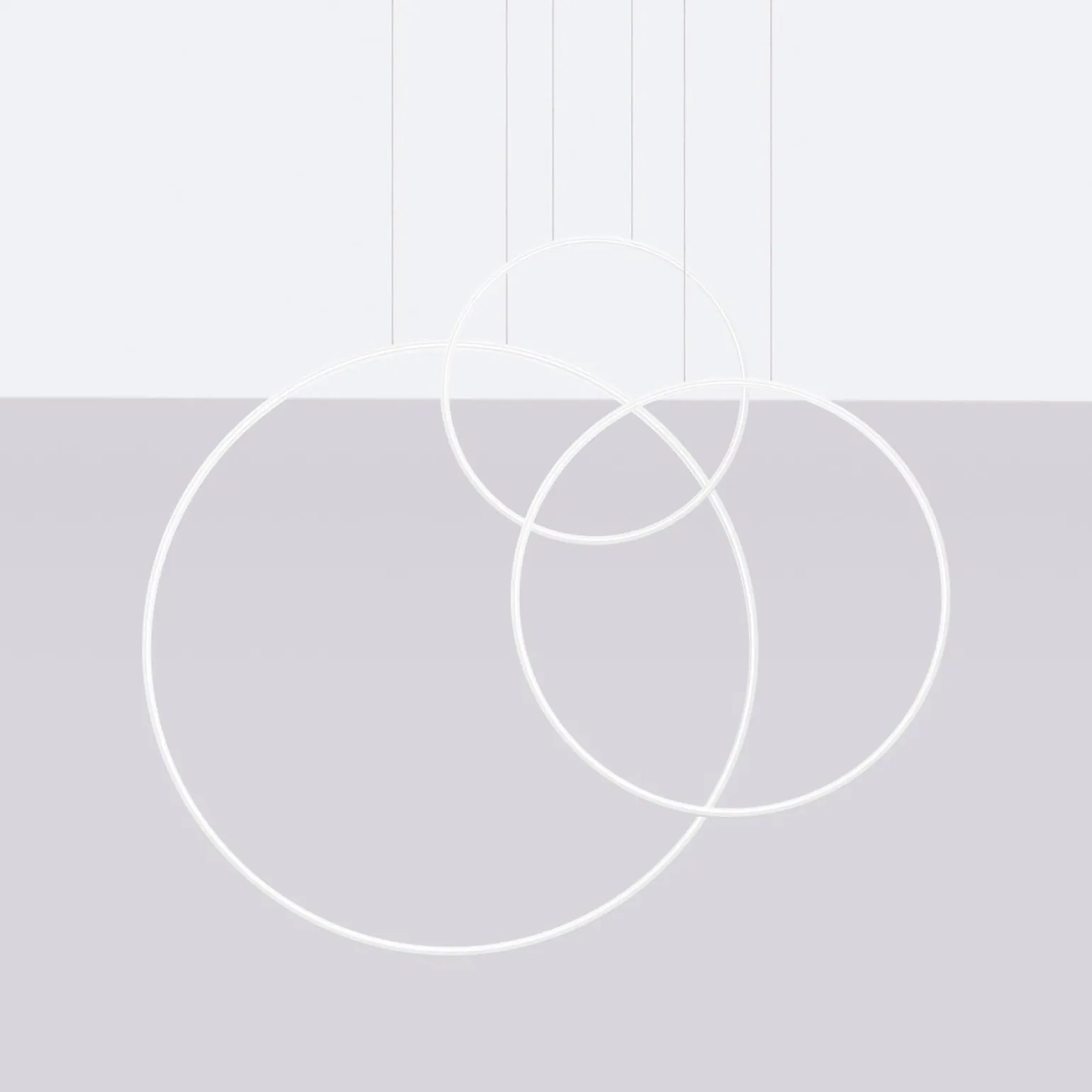 Lampa wisząca RIO 3 55/78/110 biała LED 3000K (TH.538) - Thoro Lighting