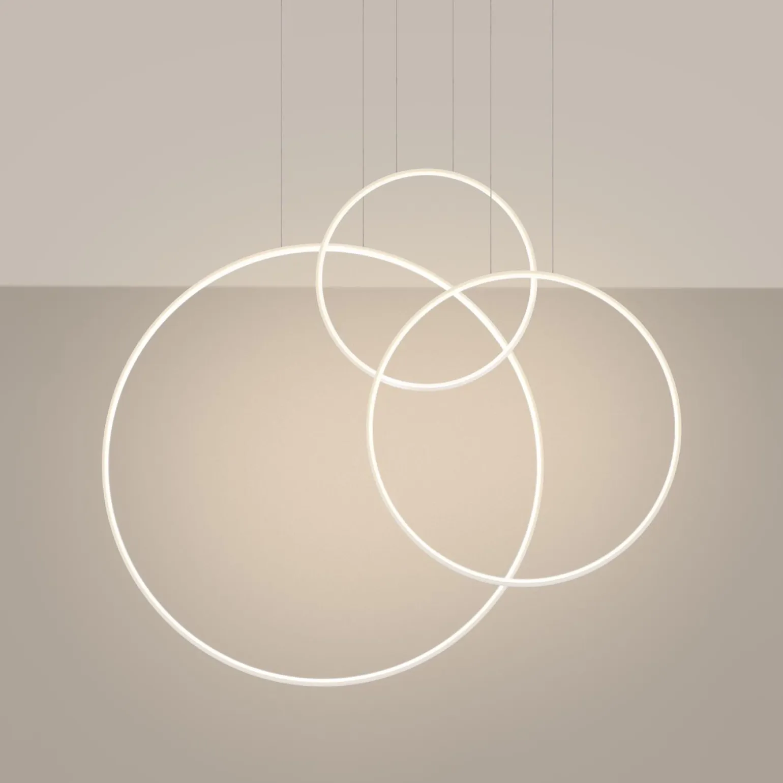 Lampa wisząca RIO 3 55/78/110 biała LED 3000K (TH.538) - Thoro Lighting