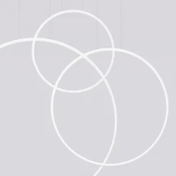 Lampa wisząca RIO 3 55/78/110 biała LED 3000K (TH.538) - Thoro Lighting