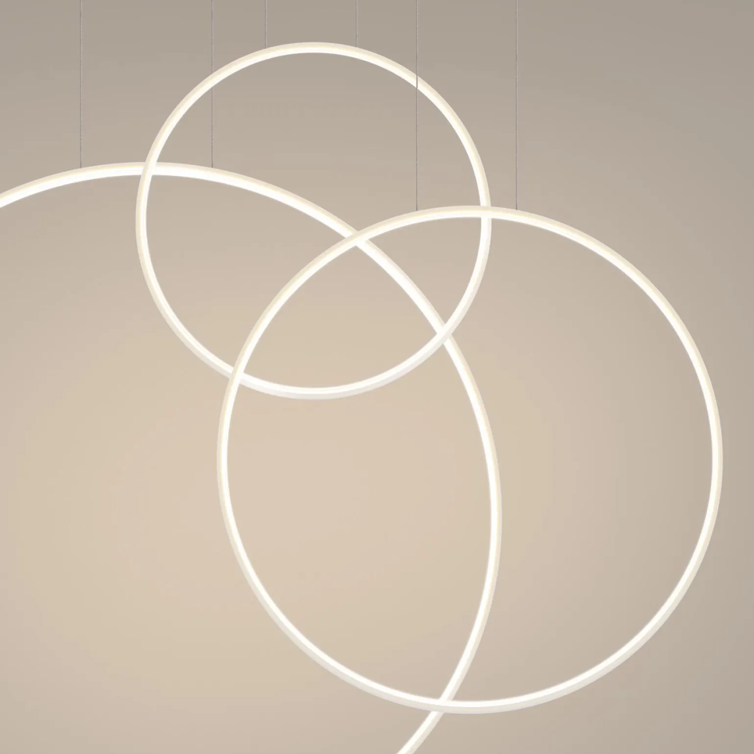 Lampa wisząca RIO 3 55/78/110 biała LED 3000K (TH.538) - Thoro Lighting