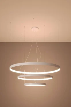Lampa wisząca RIO 3 55/78/110 biały LED 3000K (TH.215) - Thoro Lighting