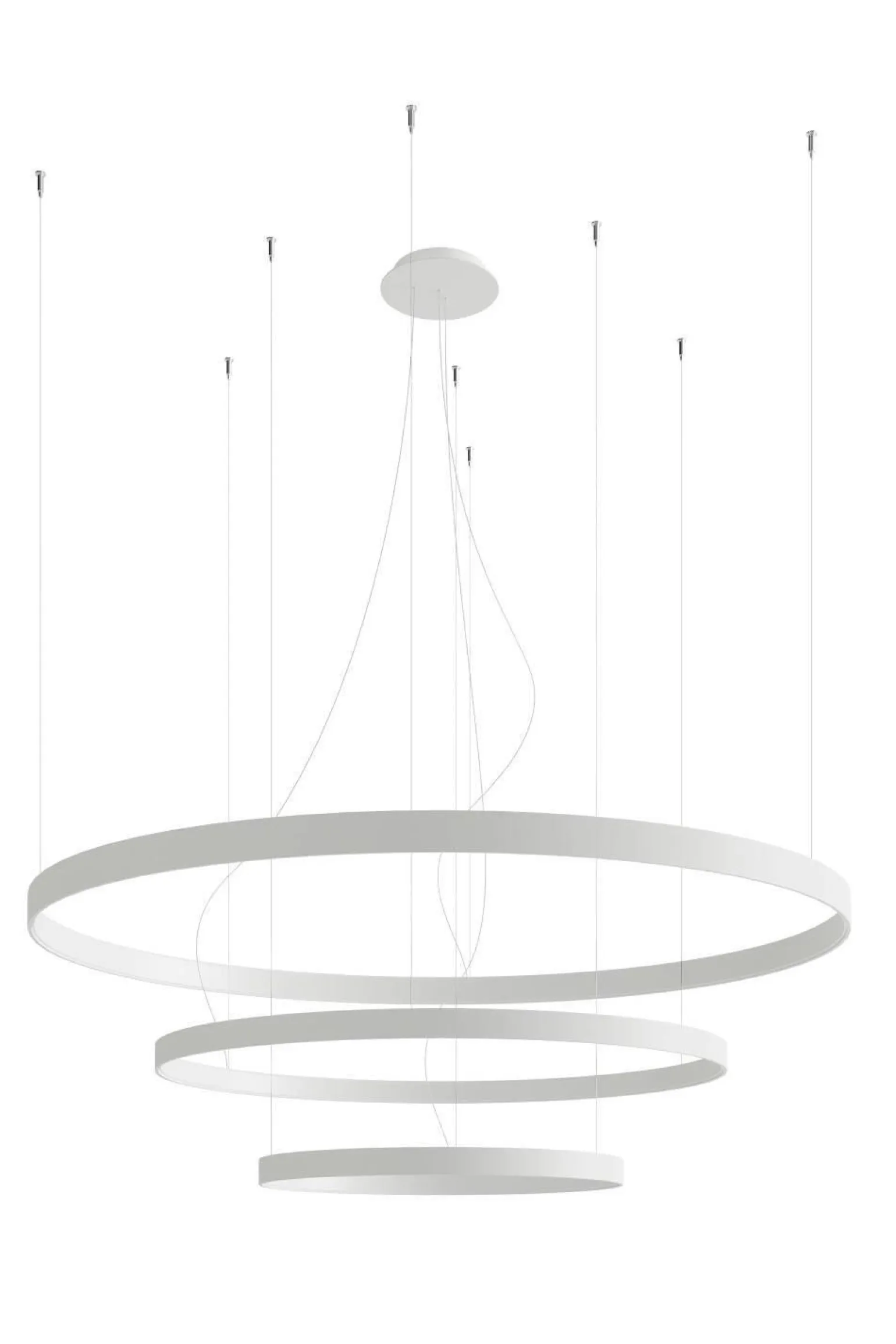 Lampa wisząca RIO 3 55/78/110 biały LED 4000K (TH.271) - Thoro Lighting