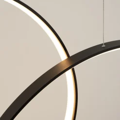 Lampa wisząca RIO 3 55/78/110 czarna LED 3000K (TH.540) - Thoro Lighting