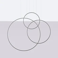 Lampa wisząca RIO 3 55/78/110 czarna LED 4000K (TH.541) - Thoro Lighting