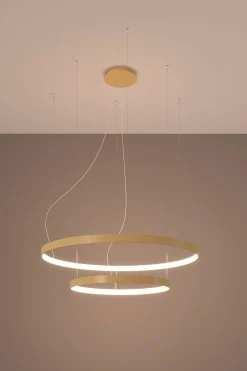 Lampa wisząca RIO 2 55/78 złoty LED 3000K (TH.214) - Thoro Lighting