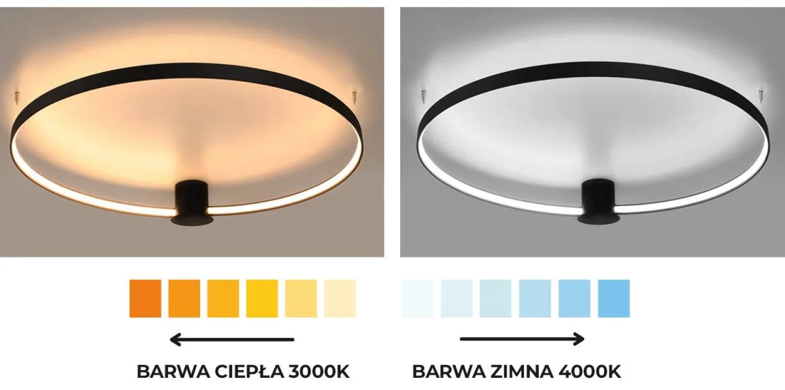 Lampa wisząca RIO 78 czarny LED 3000K (TH.118) - Thoro Lighting