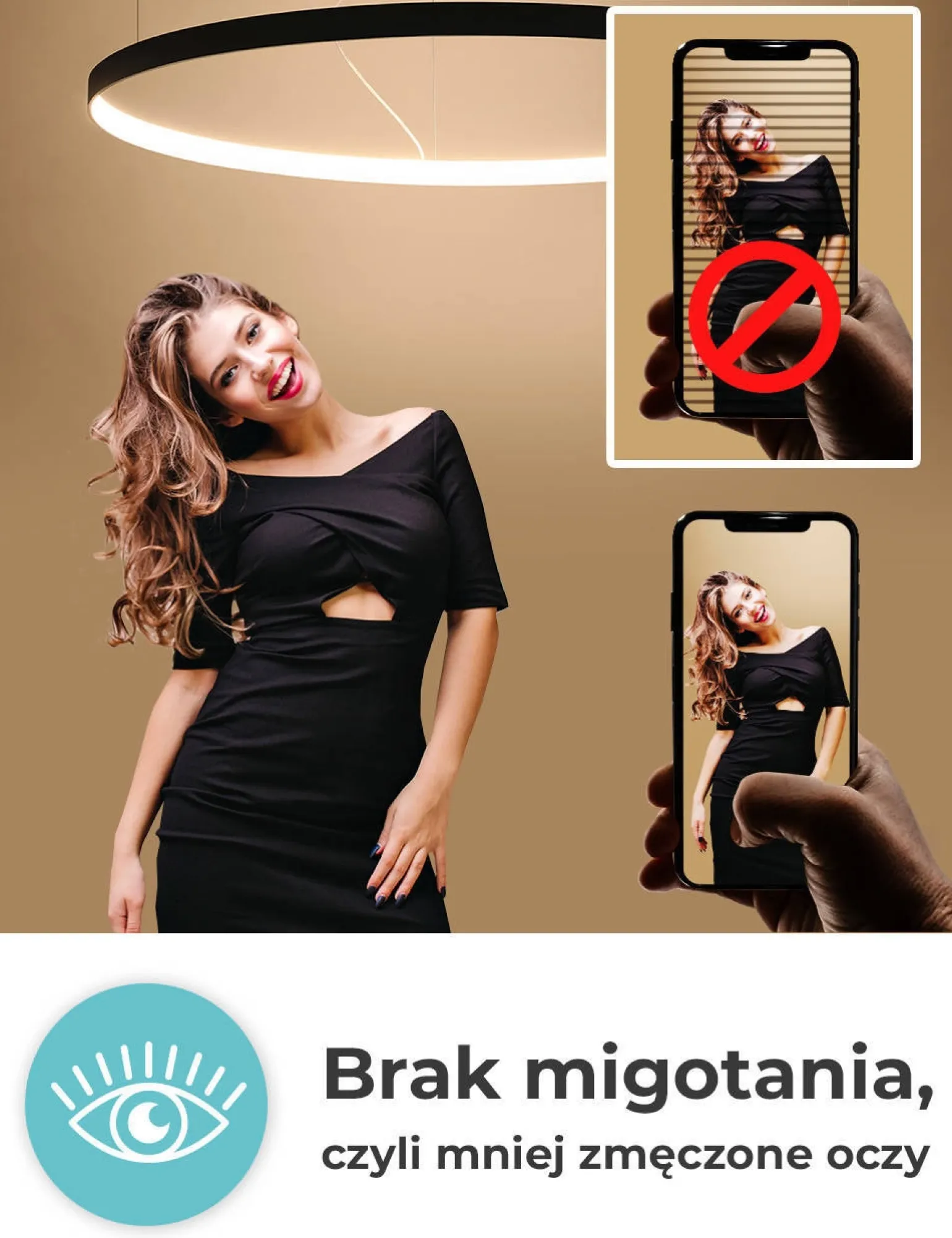 Lampa wisząca RIO 78 czarny LED 3000K (TH.118) - Thoro Lighting