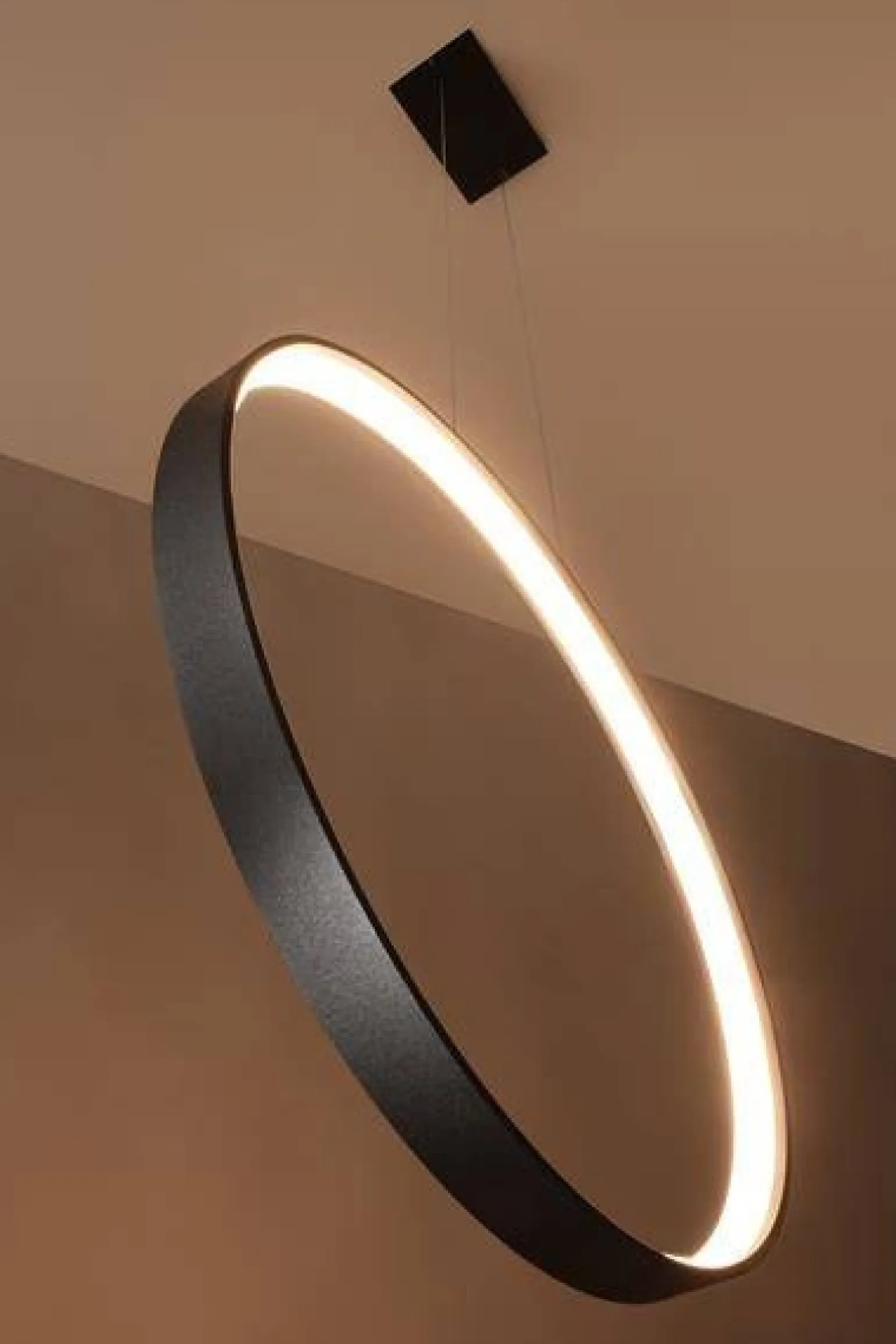 Lampa wisząca RIO 78 czarny LED 3000K (TH.118) - Thoro Lighting