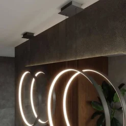 Lampa wisząca RIO 55 czarny LED 4000K (TH.116) - Thoro Lighting