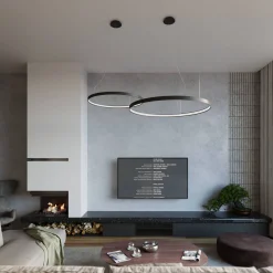 Lampa wisząca RIO 55 czarny LED 3000K (TH.106) - Thoro Lighting