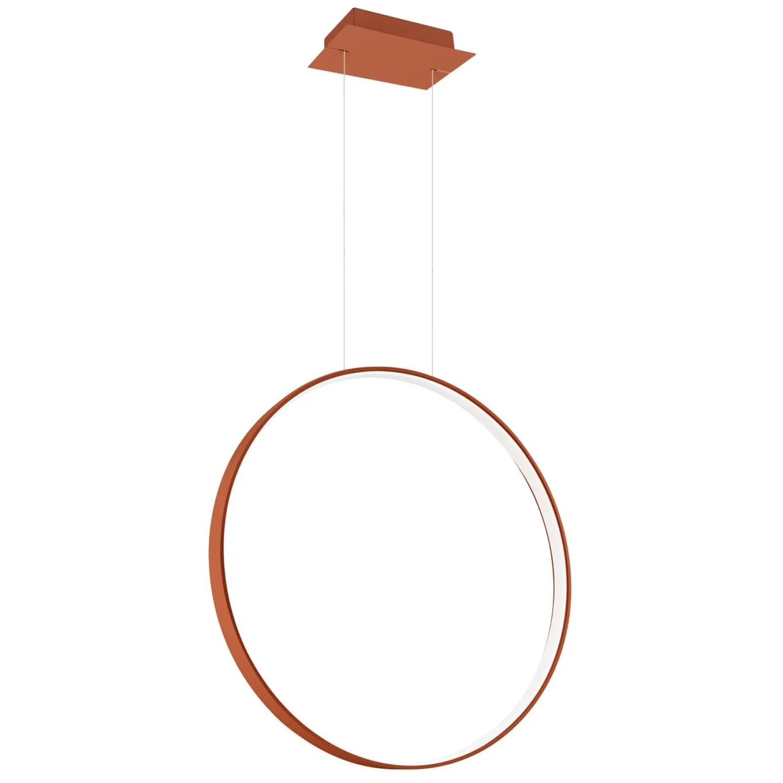 Lampa wisząca RIO 55 ochra czerwona LED 4000K (TH.408) - Thoro Lighting