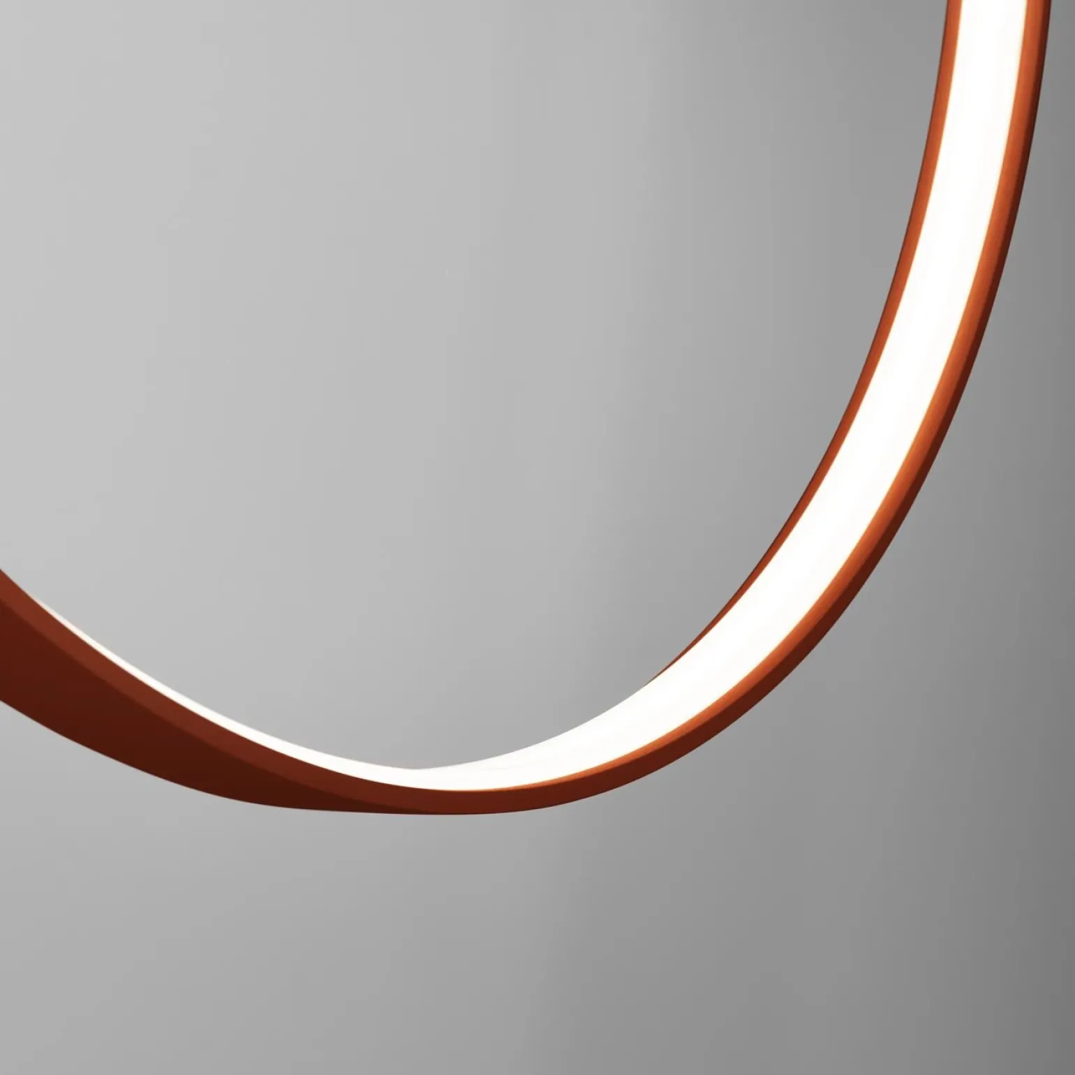 Lampa wisząca RIO 55 ochra czerwona LED 4000K (TH.408) - Thoro Lighting