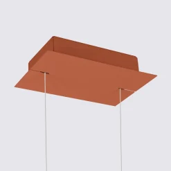 Lampa wisząca RIO 55 ochra czerwona LED 4000K (TH.408) - Thoro Lighting