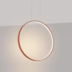 Lampa wisząca RIO 55 ochra czerwona LED 3000K (TH.405) - Thoro Lighting