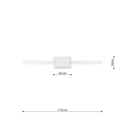 Lampa wisząca RIO 110 złota LED 3000K (TH.179) - Thoro Lighting