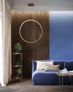 Lampa wisząca RIO 78 złota LED 3000K (TH.175) - Thoro Lighting