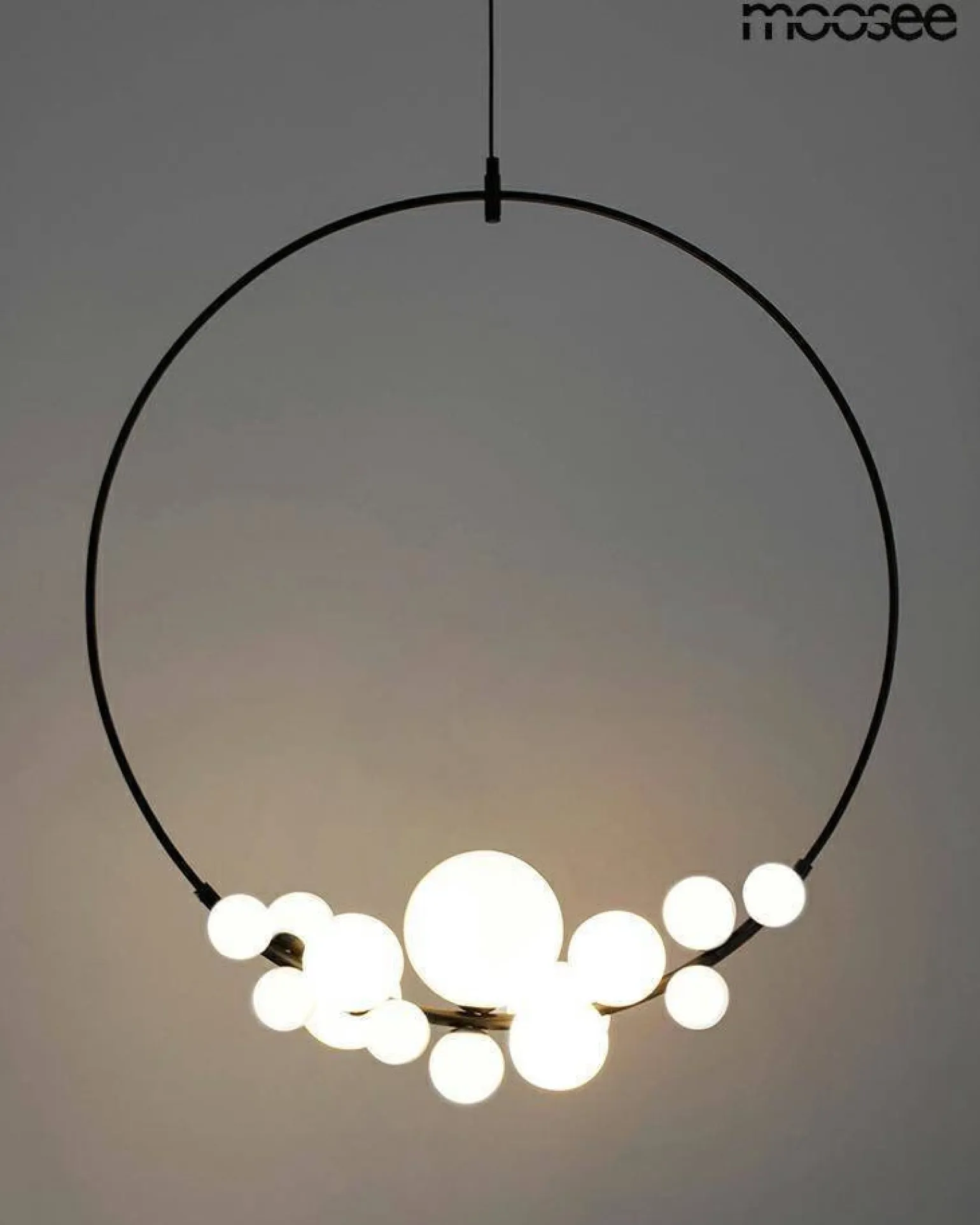 Lampa wisząca ROCIO czarna (MSE010100340) - Moosee