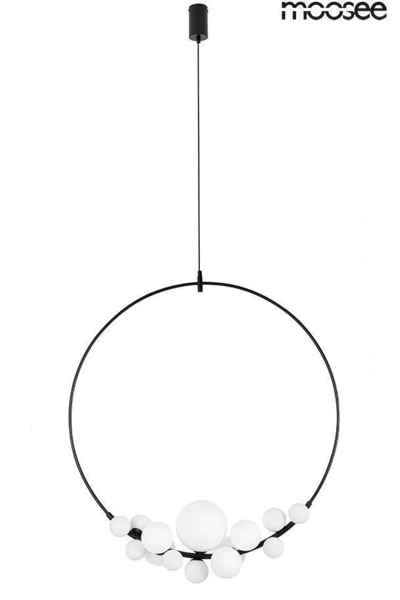 Lampa wisząca ROCIO czarna (MSE010100340) - Moosee