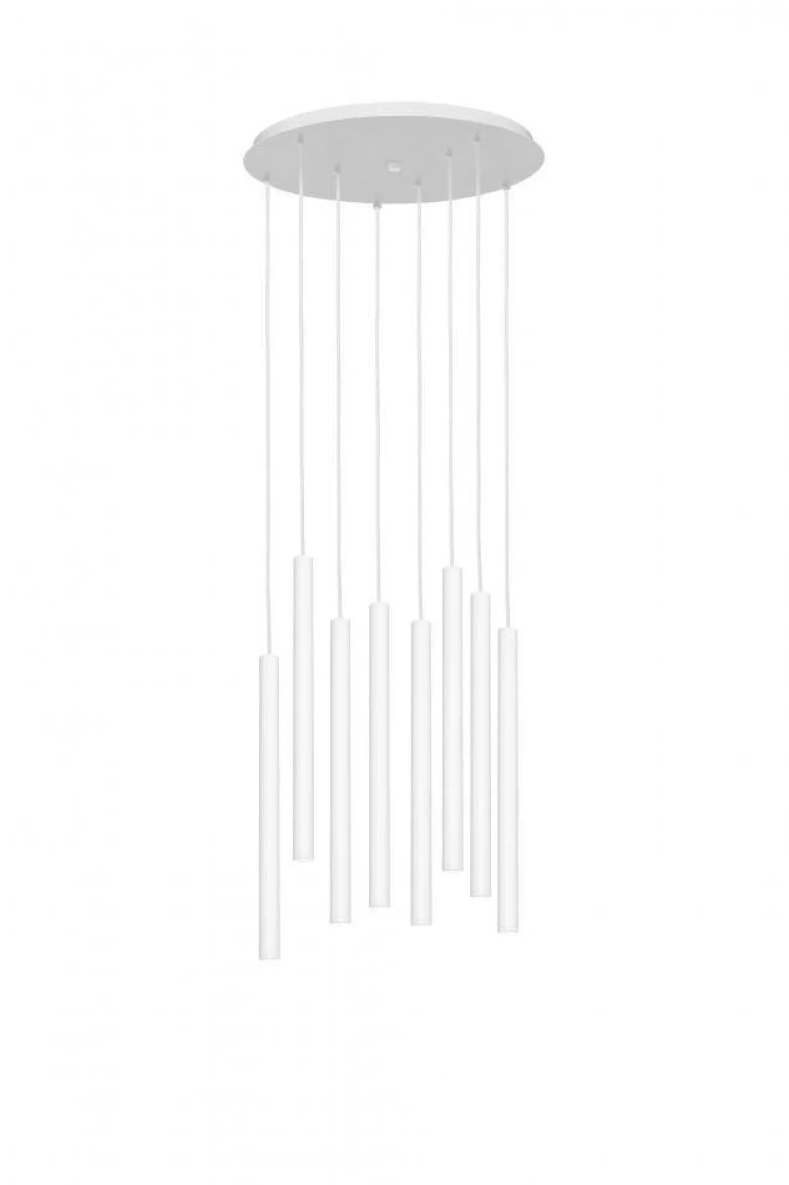 Lampa wisząca ROLL 8 kolor Biały (11168801) - KASPA