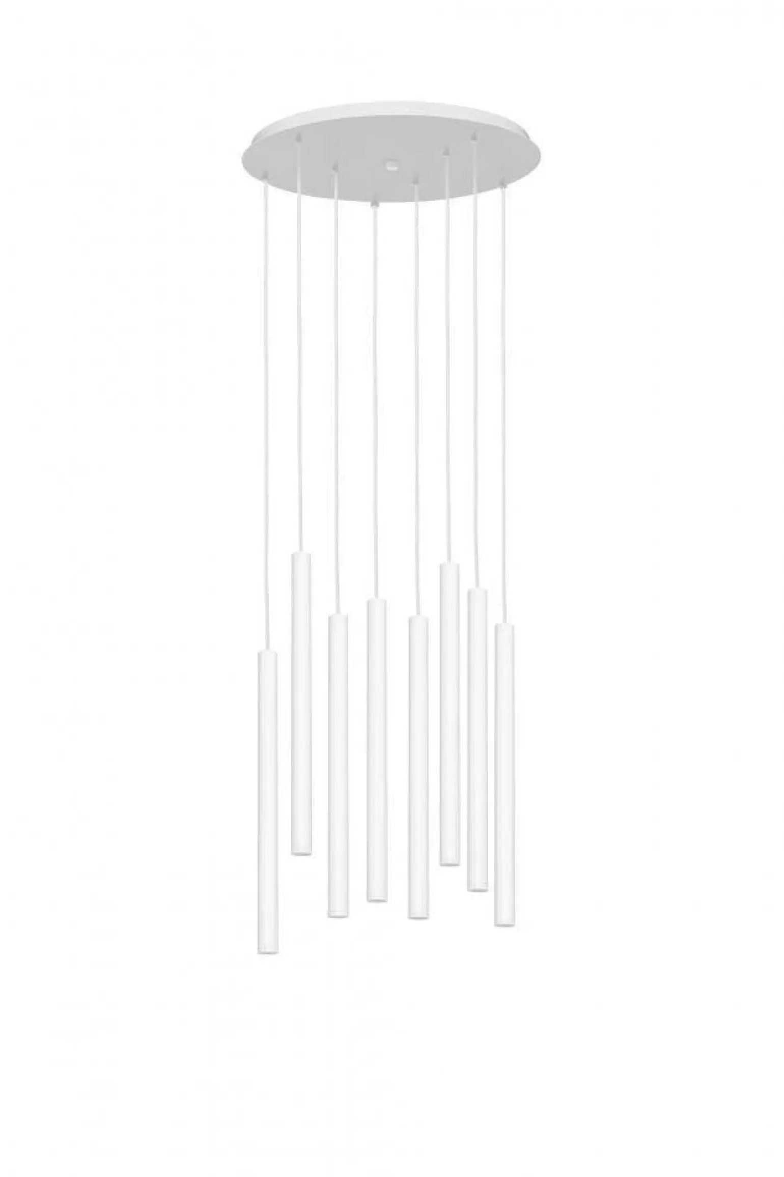 Lampa wisząca ROLL 8 kolor Biały (11168801) - KASPA