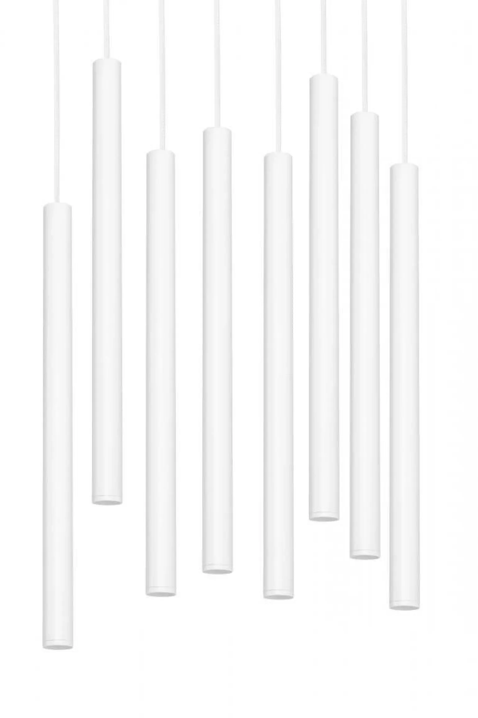 Lampa wisząca ROLL 8 kolor Biały (11168801) - KASPA