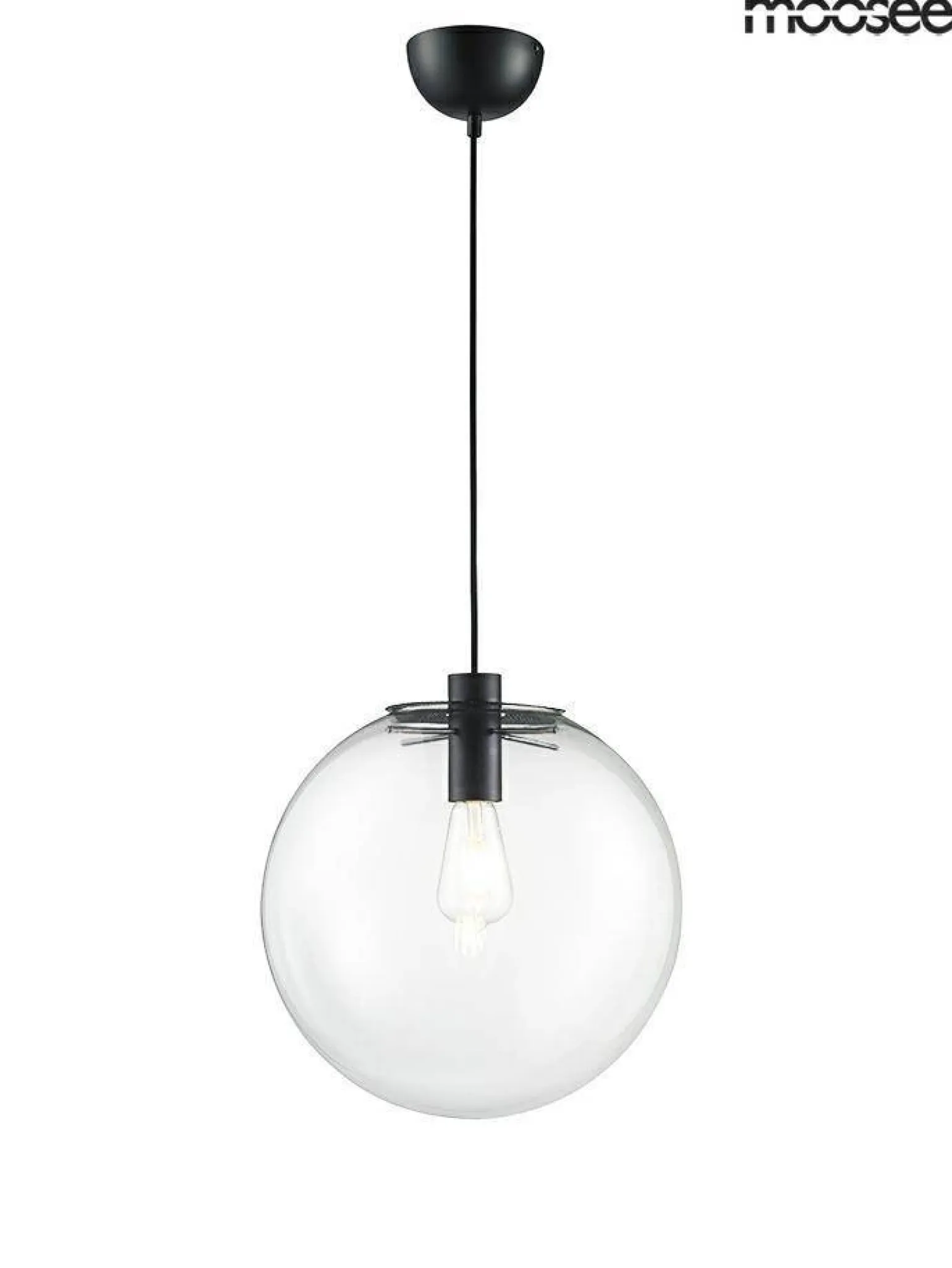 Lampa wisząca SANDRA 30 czarna (MSE010100308) - Moosee