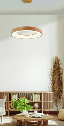 Lampa wisząca SANTANA PENDANT 60 CCT drewno (AZ5010) - Azzardo