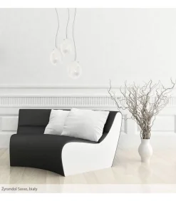 Lampa wisząca SASSO kol. błyszczący opalowy (67651) Ramko - żyrandol