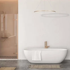 Lampa wisząca Saturno 120cm Gold 65W LED (ML8865) - Milagro