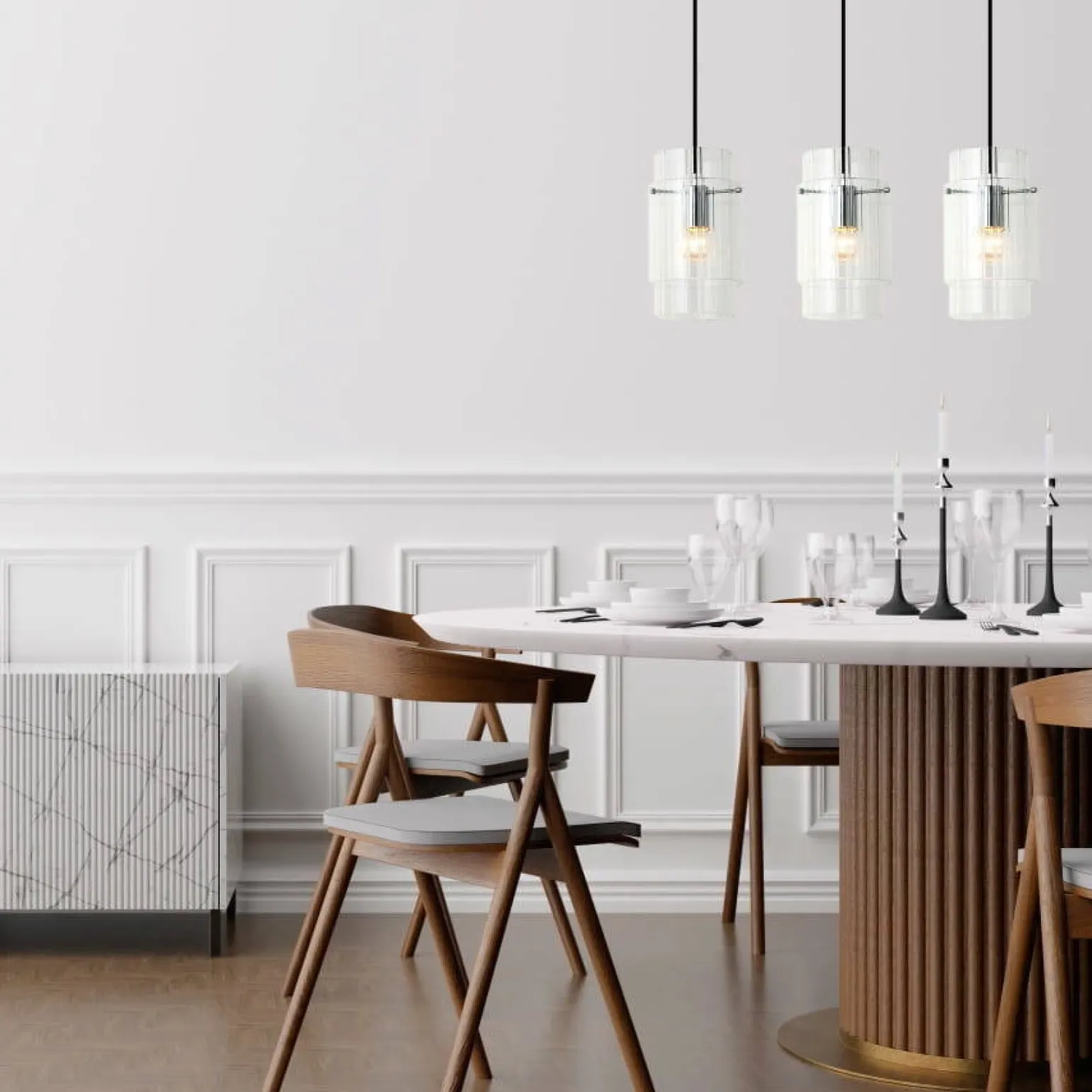 Lampa wisząca Savona 3 (LP-707/3L) - Light Prestige