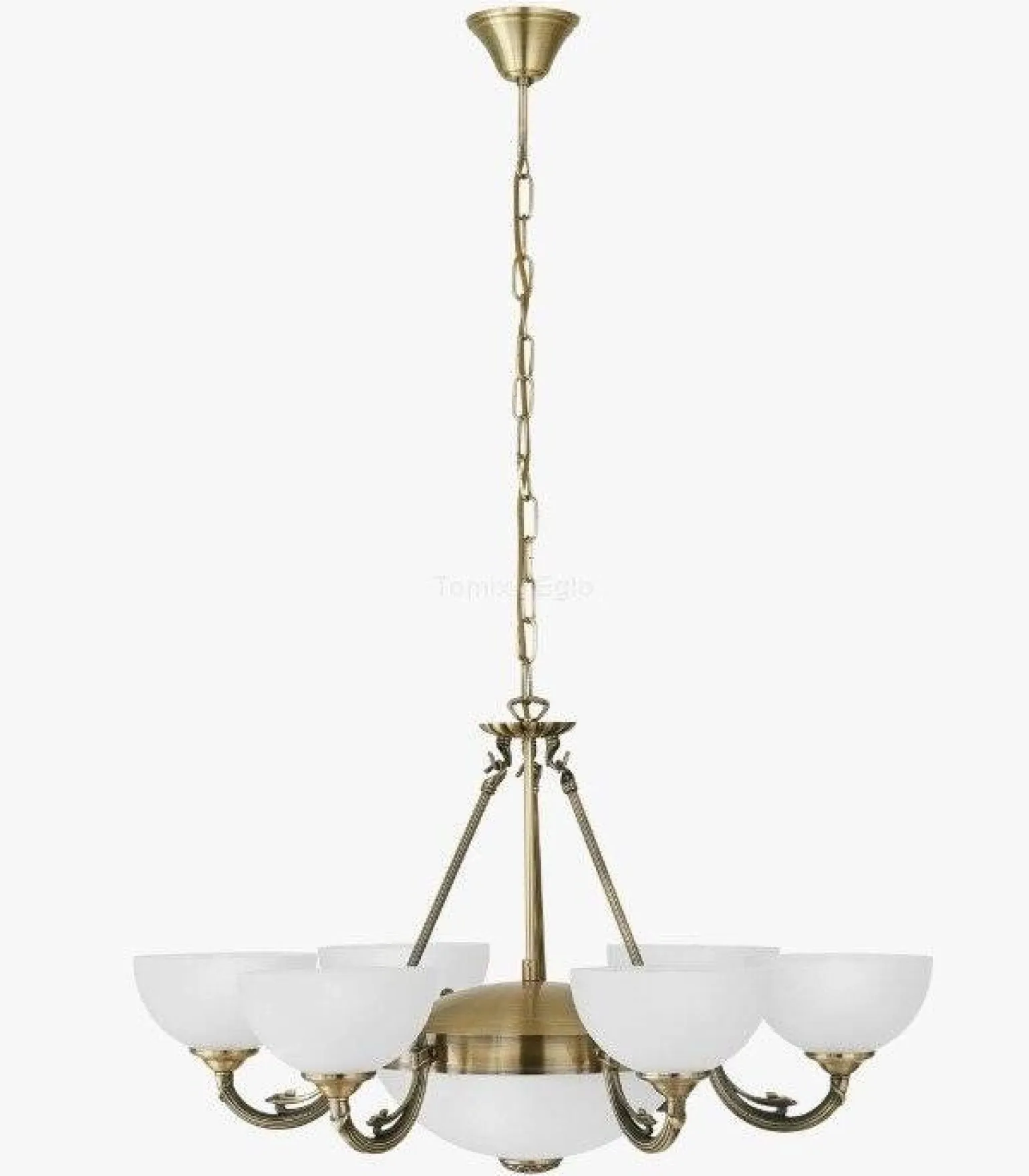 Lampa wisząca SAVOY brązowa (82749 - EGLO) - żyrandol