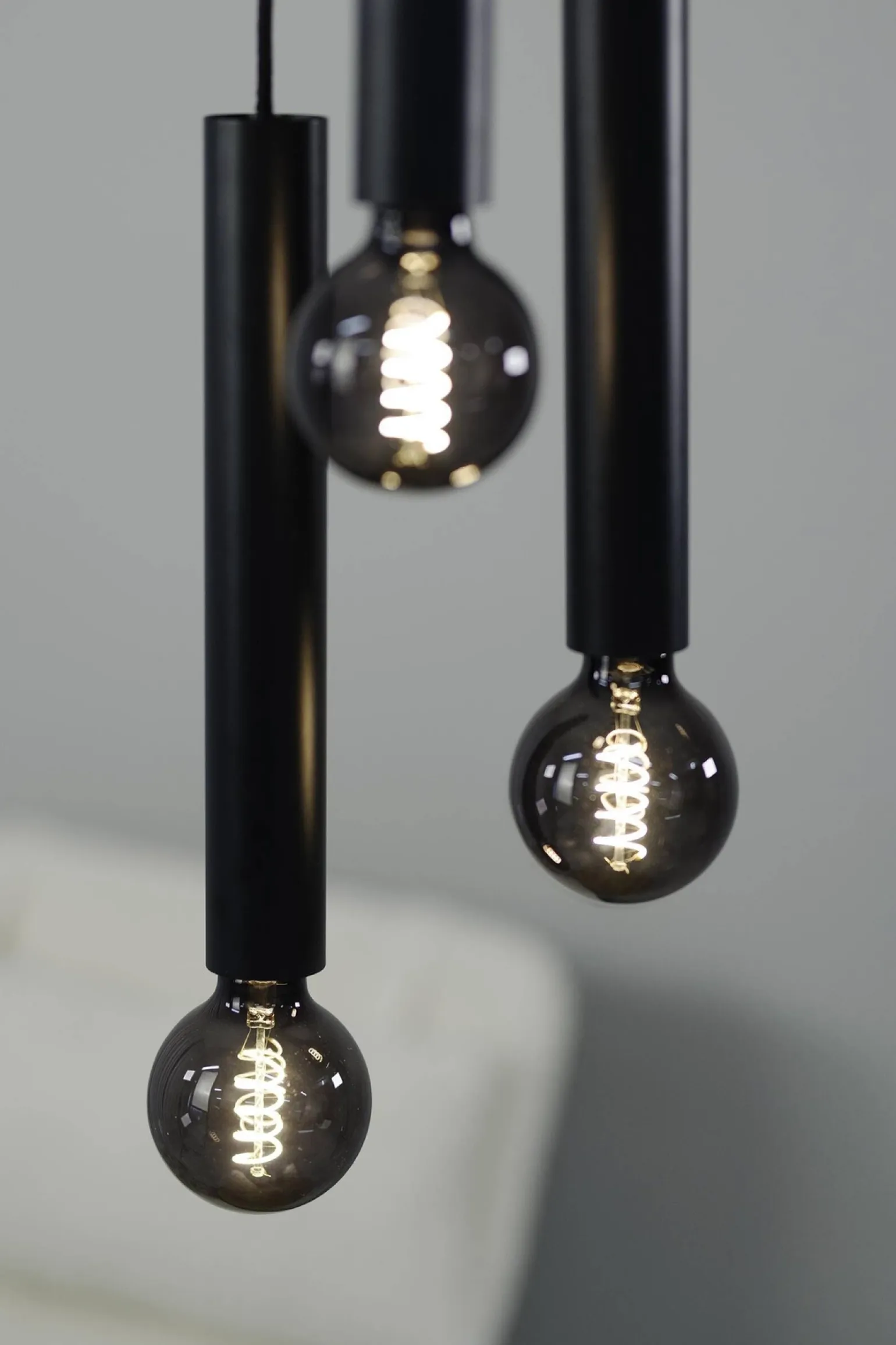 Lampa Wisząca SENCILLO Round 3L Black (108435) - Markslojd