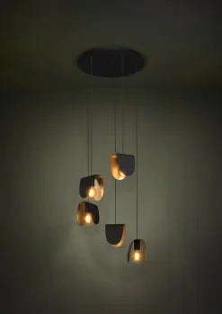 Lampa wisząca SERENARA czarna (390183) - EGLO