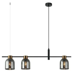 Lampa wisząca Servio (PND-66892-3-BK-SG) - Italux