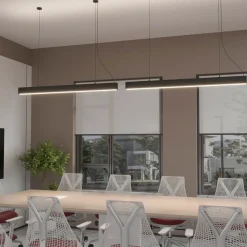 Lampa Wisząca Sigi V LED czarna (PL0130-BK) - Yaskr