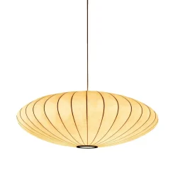 Lampa wisząca SILK FLAT biała 50 cm (ST-2328-50) - Step into Design