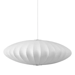 Lampa wisząca SILK FLAT biała 60 cm (ST-2328-60) - Step into Design