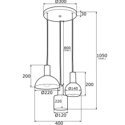 Lampa wisząca SINES (1471) - ARGON