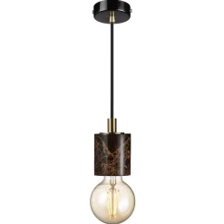 Lampa wisząca SIV brązowy marmur (45883018) - Nordlux