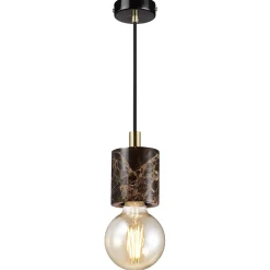 Lampa wisząca SIV brązowy marmur (45883018) - Nordlux